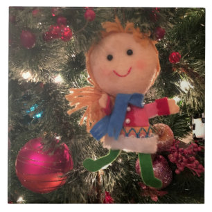 Weihnachtsschmuck Keramik Tile Fliese