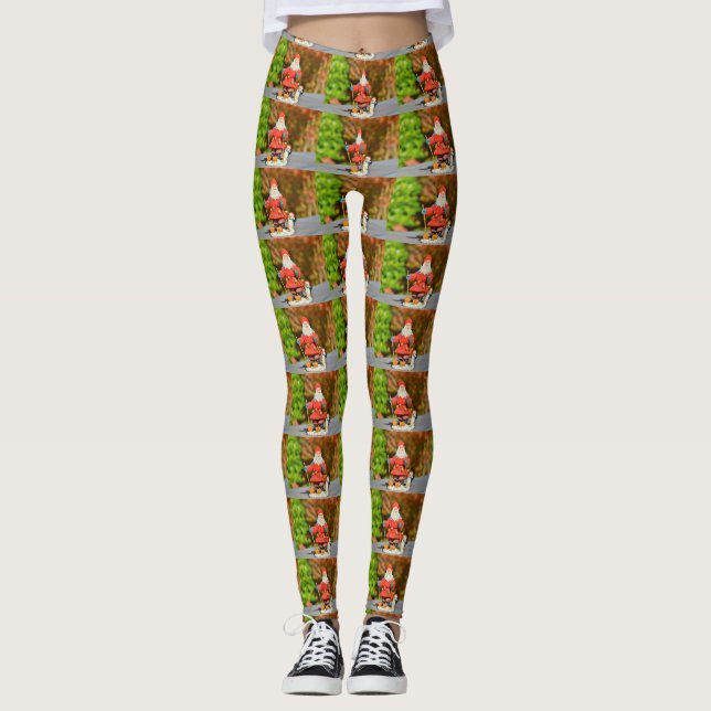 Weihnachtsschmuck Leggings (Vorderseite)