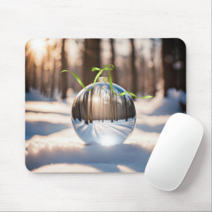 Weihnachtsschmuck Lens Ball Mousepad