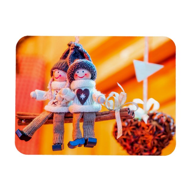 Weihnachtsschmuck Magnet (Horizontal)