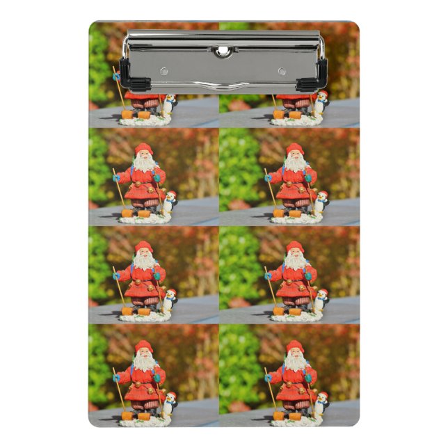 Weihnachtsschmuck Mini Klemmbrett (Vorderseite)