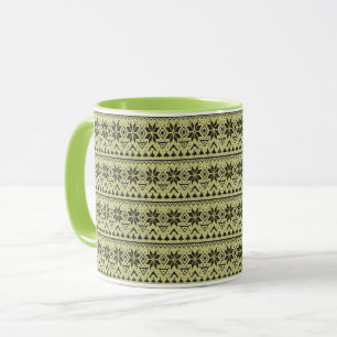 Weihnachtsschmuck nordischer Winterskandinavischer Tasse