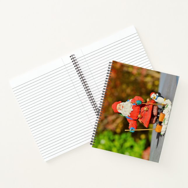 Weihnachtsschmuck Notizbuch (Innenseite)