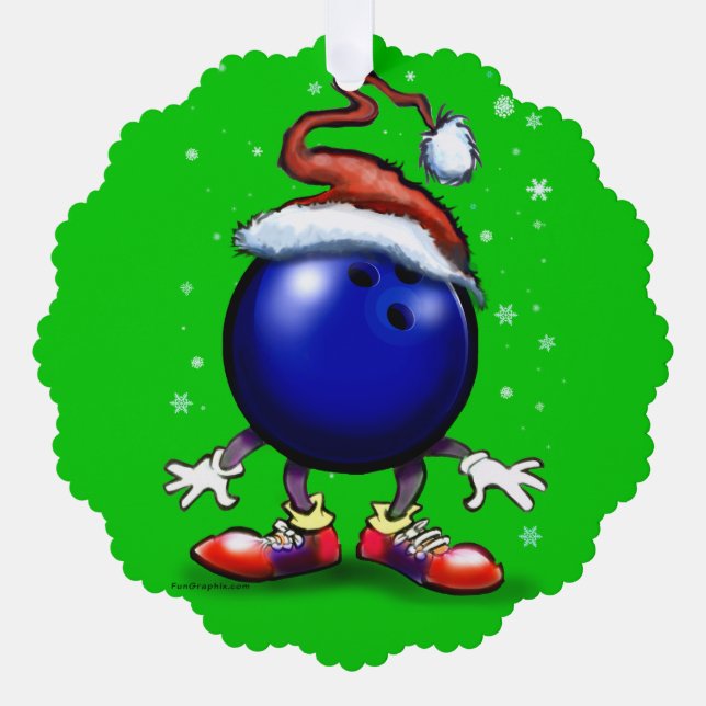 Weihnachtsschmuck Ornament Karte (Vorderseite)