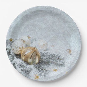 Weihnachtsschmuck Pappteller