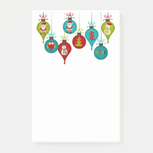 Weihnachtsschmuck Post-it Klebezettel