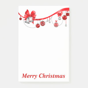 Weihnachtsschmuck Post-it Klebezettel