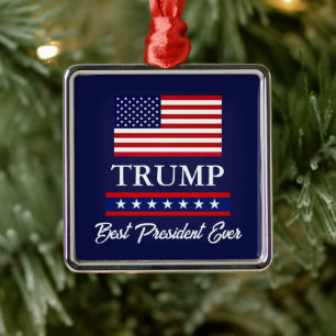 WEIHNACHTSSCHMUCK PRÄSIDENT DONALD TRUMP