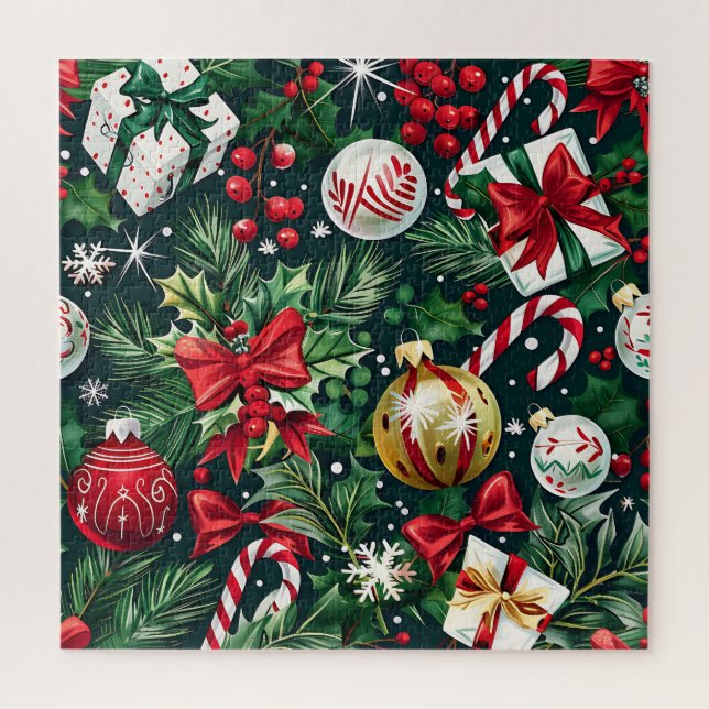 Weihnachtsschmuck Puzzle (Vertikal)