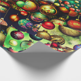 Weihnachtsschmuck Sampler Geschenkpapier