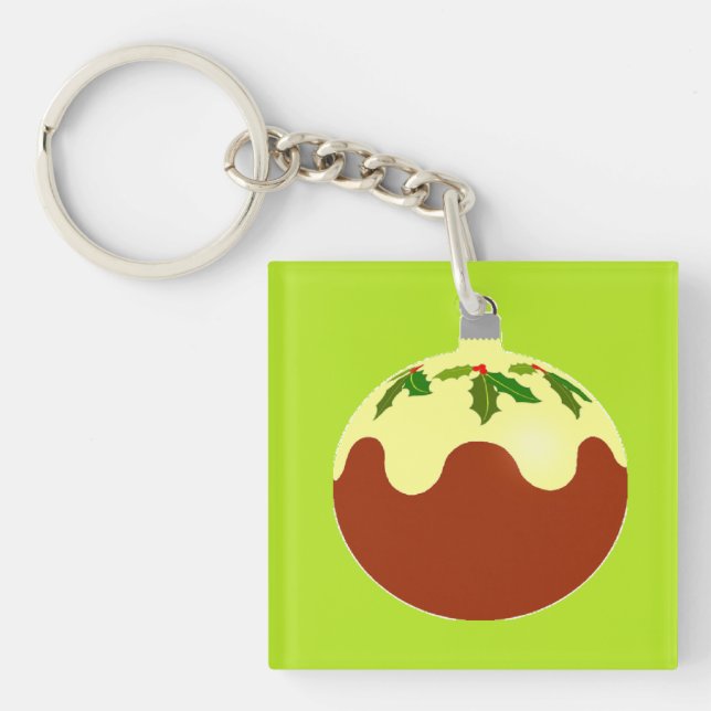Weihnachtsschmuck Schlüsselanhänger (Vorderseite)