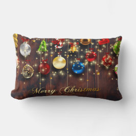 Weihnachtsschmuck & Schneeflocken Lendenkissen