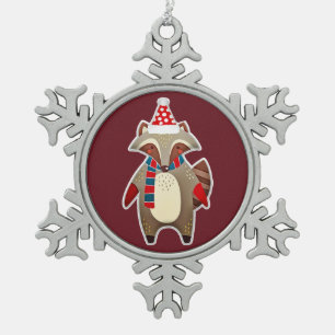 Weihnachtsschmuck Schneeflocken Zinn-Ornament