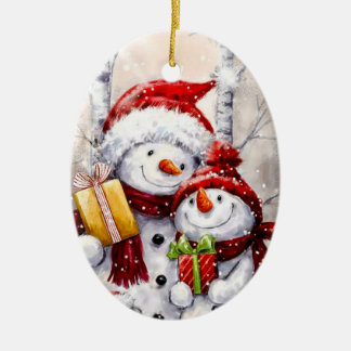 Weihnachtsschmuck - Schneemann