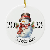 Weihnachtsschmuck, Schneemannsschmuck