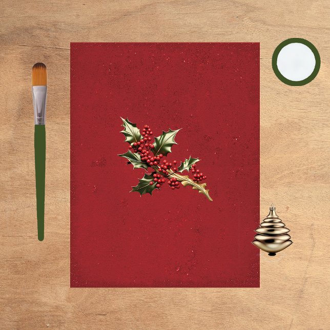 Weihnachtsschmuck - Scrapbook Paper (Von Creator hochgeladen)