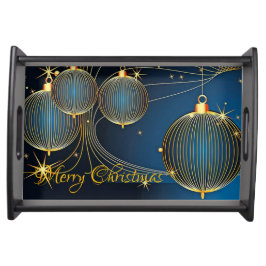 Weihnachtsschmuck Serviertablett