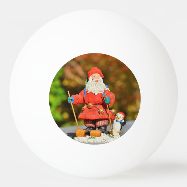 Weihnachtsschmuck Tischtennisball (Vorderseite)