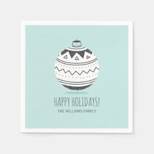 Weihnachtsschmuck Urlaubspapier Napkin Serviette