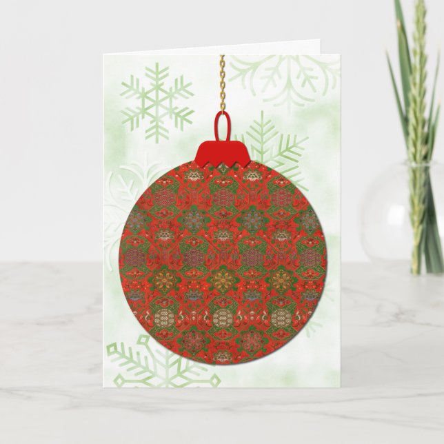 Weihnachtsschmuck Weihnachten Weihnachten Weihnach Karte (Vorderseite)