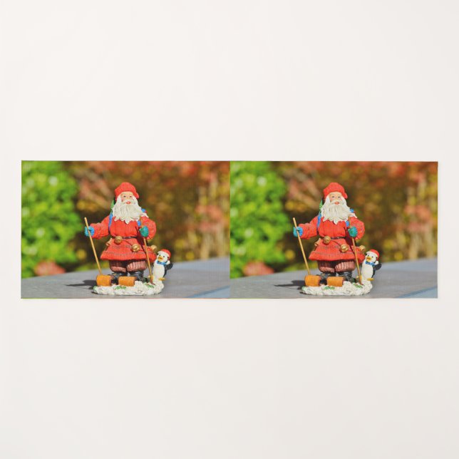 Weihnachtsschmuck Yogamatte (Vorderseite (Horizontal))