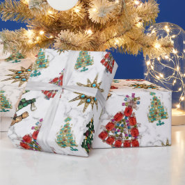 Weihnachtsschmuckpapier Geschenkpapier