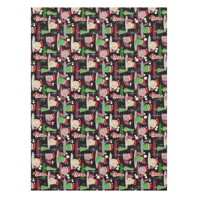 Weihnachtsschnecken - Mittelalter Tischdecke (Vorderseite)