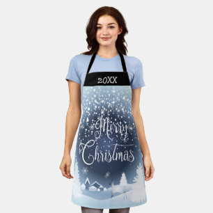 Weihnachtsschnee Fairy Märchenwald 20XX Schürze