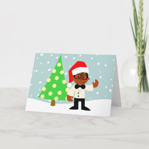Weihnachtsschnee Feiertagskarte