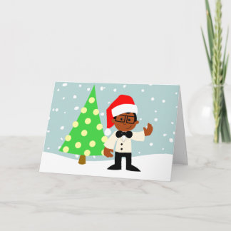 Weihnachtsschnee Feiertagskarte