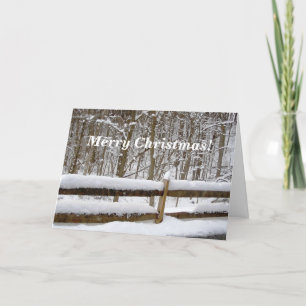 Weihnachtsschnee-Gruß-Karte Feiertagskarte