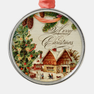 Weihnachtsschnee Skaten Custom Ornament