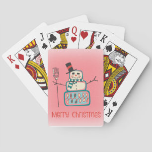 Weihnachtsschnee Spielkarten