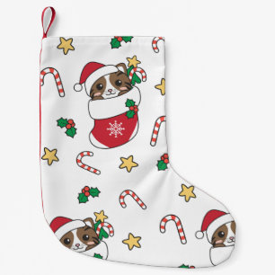 Weihnachtsschnee Wintertiere Katzen Kleiner Weihnachtsstrumpf