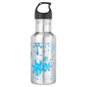 Weihnachtsschneefall Trinkflasche