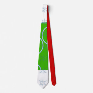 Weihnachtsschneeflocke Cheer Neck Tie Krawatte