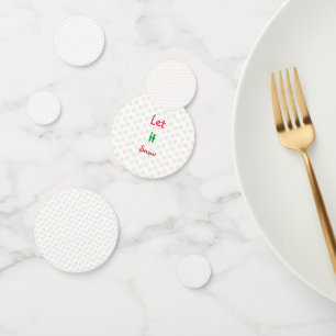 Weihnachtsschneeflocke Konfetti