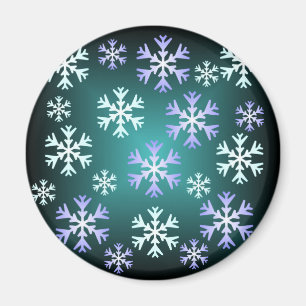 Weihnachtsschneeflocke-Magnet Magnet