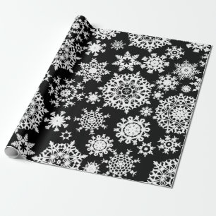 Weihnachtsschneeflocke-Muster-Packpapier Geschenkpapier