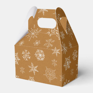 Weihnachtsschneeflocken Geschenkschachtel