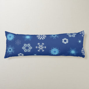 Weihnachtsschneeflocken in deinem Bett Seitenschläferkissen