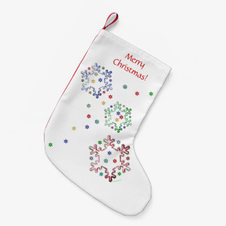 Weihnachtsschneeflocken Kleiner Weihnachtsstrumpf