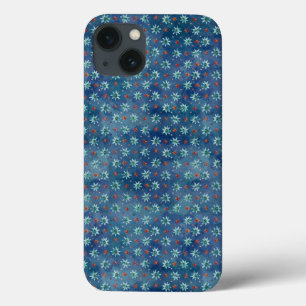Weihnachtsschneeflocken Muster Case-Mate iPhone Hülle