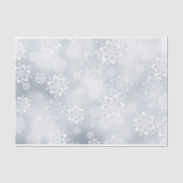 Weihnachtsschneeflocken Seidenpapier