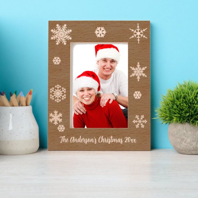 Weihnachtsschneeflocken Winterbrände Geätzte Rahmen (Von Creator hochgeladen)