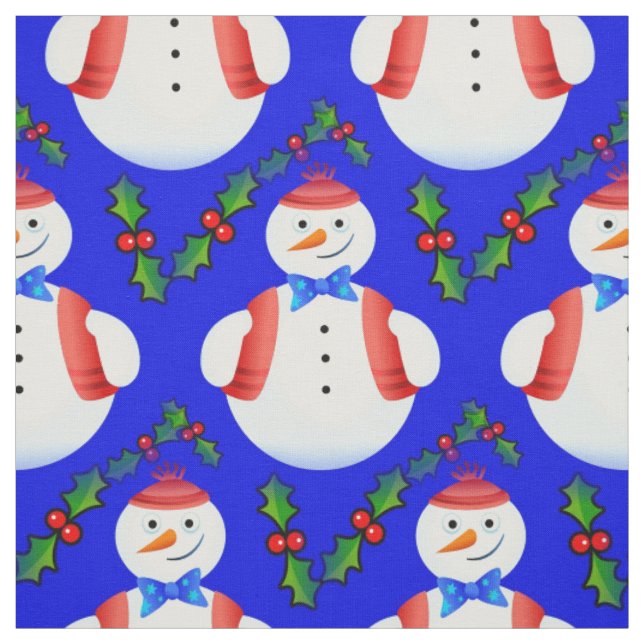 Weihnachtsschneegewebe Stoff (Muster)