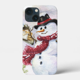 Weihnachtsschneemann Case-Mate iPhone Hülle