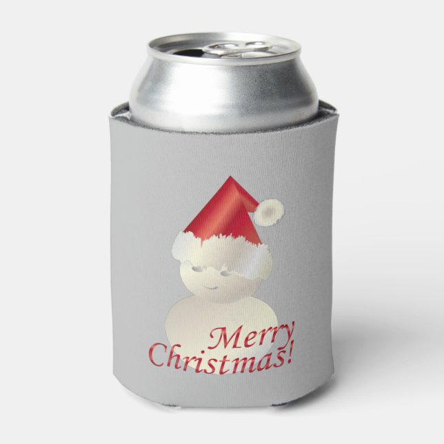 Weihnachtsschneemann Dosenkühler (Kanne Vorderseite)