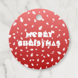 Weihnachtsschneemann Geschenkanhänger