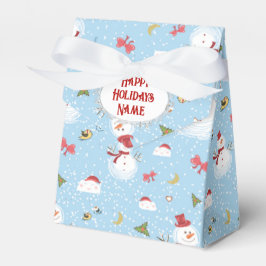 Weihnachtsschneemann Geschenkschachtel